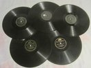Five TOMMY DORSEY 78's -- Hot Jazz, All in RUST -- FRANK SINATRA Vocals on All 5