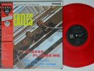 BEATLES Please Please Me ODEON LP FLAWLESS NM JAPAN MONO RED VINYL COMPLETE obi