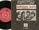 THE KINKS APEMAN & RATS DANISH 45+PS 1970 MOD FREAKBEAT GARAGE PSYCH BEAT