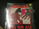 Metallica Kill 'Em All and welcome home double live lp