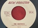 The Dovers - The Sentence / Devil You May Be - New Horizon - RARE DOOWOP 45