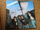 Signed RAMONES. LEAVE HOME. Red Coloured Vinyl LP. USA Limited Edition