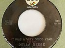 Funk 45 DELLA REESE It Was A Very Good Year/The Solitary Woman ABC HEAR Classic