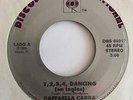 Italo Disco 45 RAFFAELLA CARRA 1, 2, 3, 4 Dancing/Chicos Chicos HEAR Mexican