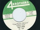 Northern Soul - Sam & Kitty 4 BROTHERS 400 Your money my love / Don't hit  1965