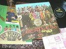 BEATLES -   Sergeant Pepper,   RARE 1969 UK MONO LP + insert / inner...NICE COPY