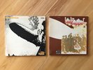Led Zeppelin I + II, 2 Vinyl LP Lot, VG+, Atlantic, OG Inner Sleeves, Gatefold