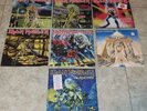 IRON MAIDEN ORIGINAL VINYL RECORD PRESSINGS 1980-1985 IN SEALED CONDITION.