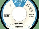 TOM BROWN & TOM TOMS Tomahawk / Kentucky Waltz 45rpm Jaro 1960 guitar instro