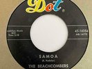 Surf Instro Exotica 45 THE BEACHCOMBERS Samoa/Lone Survivor Dot HEAR Scarce