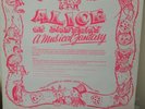 JAFFRAY - Alice In Wonderland A Musical Fantasy UK 1976 RARE SCHOOL PROJECT Tank