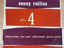 SONNY ROLLINS - PLUS 4 - UK LAM FLIPBACK ESQUIRE LP - cat no 32-025