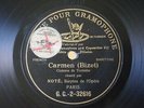 Jean Noté Baritone Bizet Carmen Toréador 78 RPM G&T Single Side G.C.-2-32616