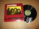 The Doors L.A Woman Record lp original vinyl album clear window