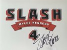Slash Signed Vinyl Slash Autographed Record 4 Album Rare Mirror Cover From Show