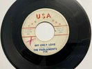 Parlaments 1961 WHITE DOO WOP 45 My Only Love / To Be Alone USA DJ strong VG/VG+