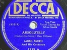 Jabbo Smith - Absolutely / How Can Cupid Be So Stupid, Decca 1712