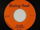 Deep Soul 45 - Ann Robinson - The Letter - Rising-Soul - VG+ mp3