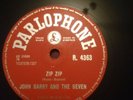 John Barry and the Seven-Zip Zip/Three Little Fishes 78RPM Parlophone