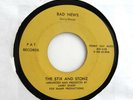 THE STIX AND STONZ 45 Bad News /Gator PAT Rec '67 Exc Rare KILLER GARAGE Miami