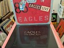 EAGLES 3 Lps-The Long Run 1979-Eagles Live 1980 2 Lps VG+ to VG++ Free Shipping