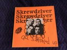 screwdriver - all screwed up vinyl LP orange cover