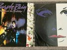 PRINCE & THE REVOLUTION : PURPLE RAIN : uk warner VINYL LP 1984  + inner poster