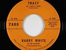 Northern Soul 45 - Barry White/Atlantics - Tracy - Faro - mp3 - rare