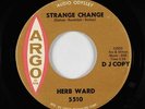 Northern Soul 45 - Herb Ward - Strange Change - Argo - mp3