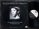 WELDON IRVINE In Harmony LP STRATA-EAST SES-19749 US 1974 SOUL JAZZ FUNK