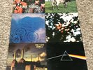 PINK FLOYD PIPER AT THE GATES MEDDLE ANIMALS DARK SIDE OF MOON 6X VINYL LP LOT