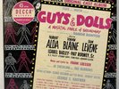 Guys and Dolls Original Cast 7 Record Boxed Set-Runyon-1950 Decca 7
