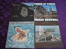 4 Vintage Tower of Power Vinyl Records,Urban Renewal, Back to Oakland, Bump City