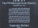 LP-BOX Bach / Sviatoslav Richter Das Wohltemperierte Klavier (1. Teil BWV 846-8