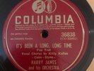 Harry James It's Been A Long Time Avengers Endgame 78 Record 1945 HEAR CLIP