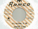 Original 1967 press: SANFORD CLARK 
