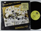 SCHOOLLY-D Saturday Night  - The Album JIVE LP SHRINK