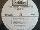 Velvet Underground LP Loaded USA Mono WHITE LABEL PROMO Cotillion SUPERB VINYL