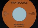 TORI AMOS: Ellen Amos Baltimore US MEA Early Grail 7” Vinyl 45 HEAR