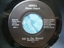 RARE 1986 PRIVATE HARD ROCK HARTER ATTACK - SALT IN THE WOUND 45 nuclear assault