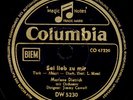 MARLENE DIETRICH Sei lieb zu mir/Ich hab die ganze Nacht geweint Schellack S4919