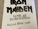 IRON MAIDEN - LIVE AT DONINGTON. Original Pressing (1993) IMMACULATE CONDITION