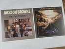 (2) Jackson Browne, Vinyl LPs, Running On Time 6E-113 & The Pretender 7E-1079
