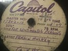 Set of 2 FERLIN HUSKY 45 ACETATE Masters. CAPITOL 1957.