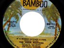 The Voice Masters  If A Woman Catches A Fool / Dance Right  Northern Soul MINT-