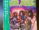 OVERKILL Taking Over 1987 JAPAN LP OBI Slayer METALLICA Anthrax EXODUS Testament