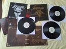 VENOM X 3 LP (Welcome to hell/Black metal/At war with Satan) UK Neat origs EX-