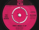 SOUL AGENTS Don't Break It Up RARE UK freakbeat 45 Gospel Train GARAGE mod HEAR