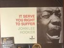 John Lee Hooker IT SERVE YOU RIGHT TO SUFFER 45rpm 200g LP Analogue Productions