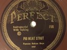 78 Famous Hokum Boys on Perfect 156, A-Pig Meat Strut/B-Guitar Rag (9587, 9588)